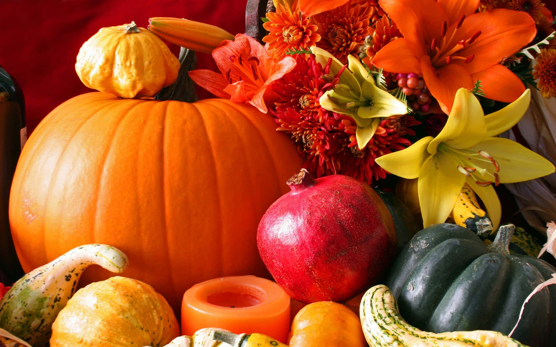 Pumpkins Everywhere – Adding Fall Cheer to Your Home Wallpaper