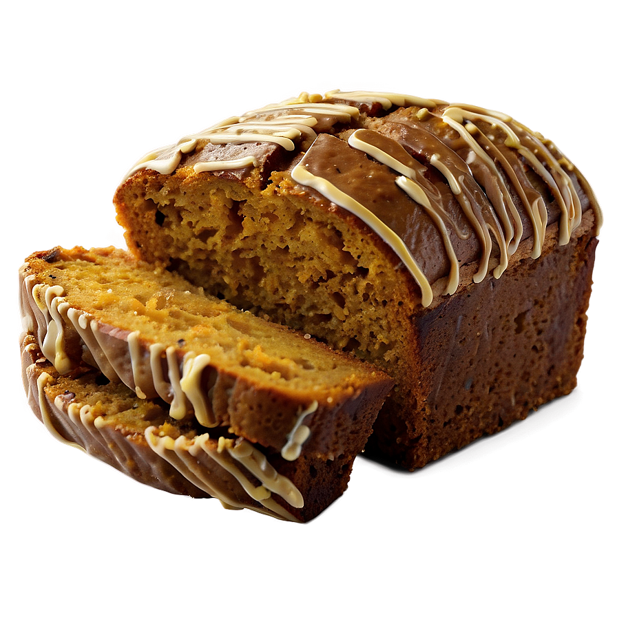 Pumpkin Bread Slice Png 25 PNG