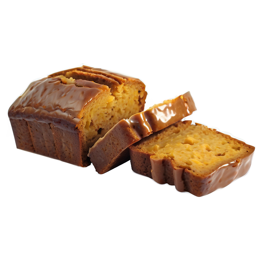 Pumpkin Bread Slice Png Hdg80 PNG