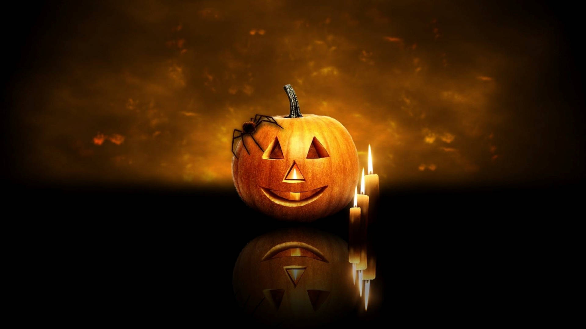 Pumpkin Candles Halloween Aesthetic