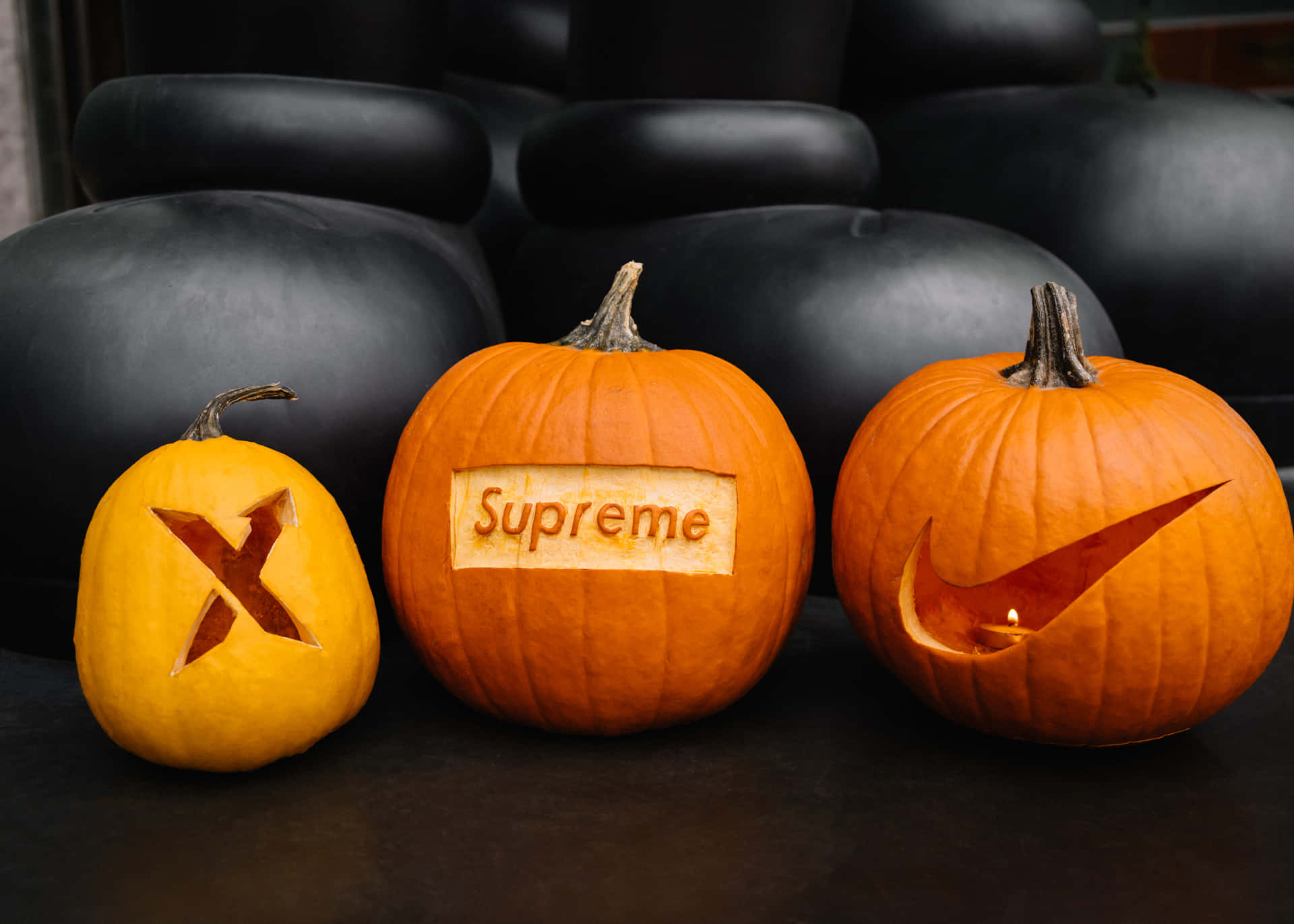Pumpkin Carving With Logo Pictures