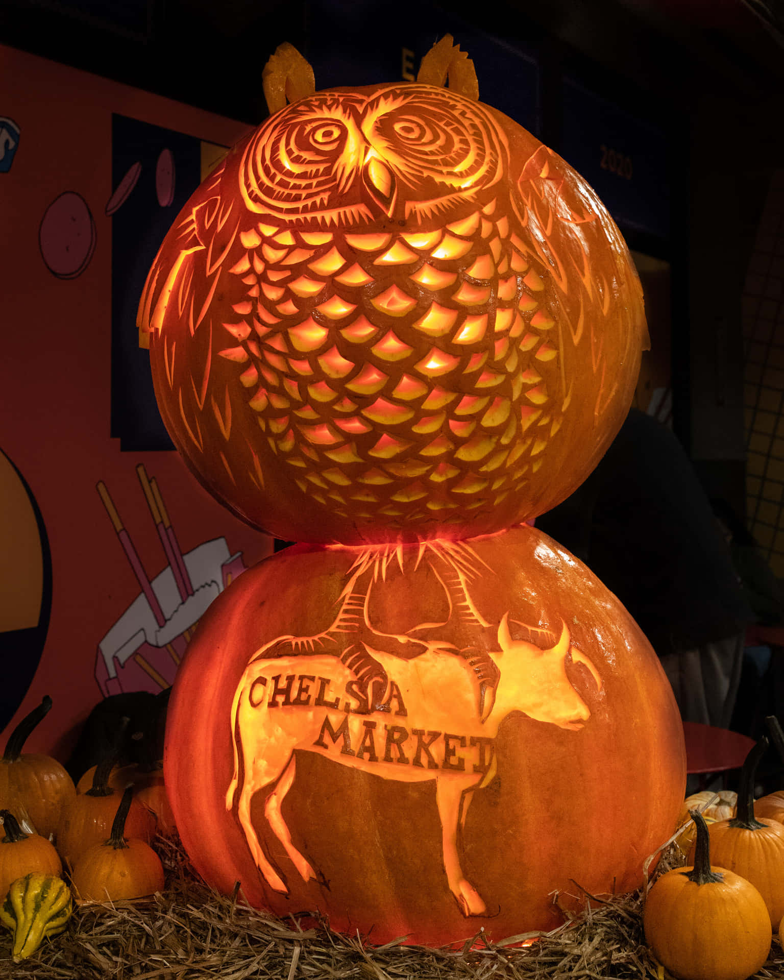 Art of Pumpkin Carving - A Halloween detail