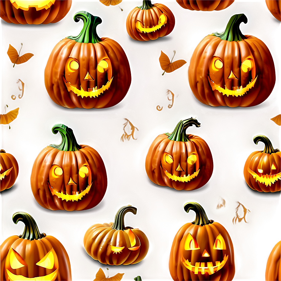 Pumpkin Face A PNG