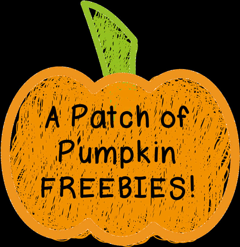 Pumpkin Freebies Graphic PNG