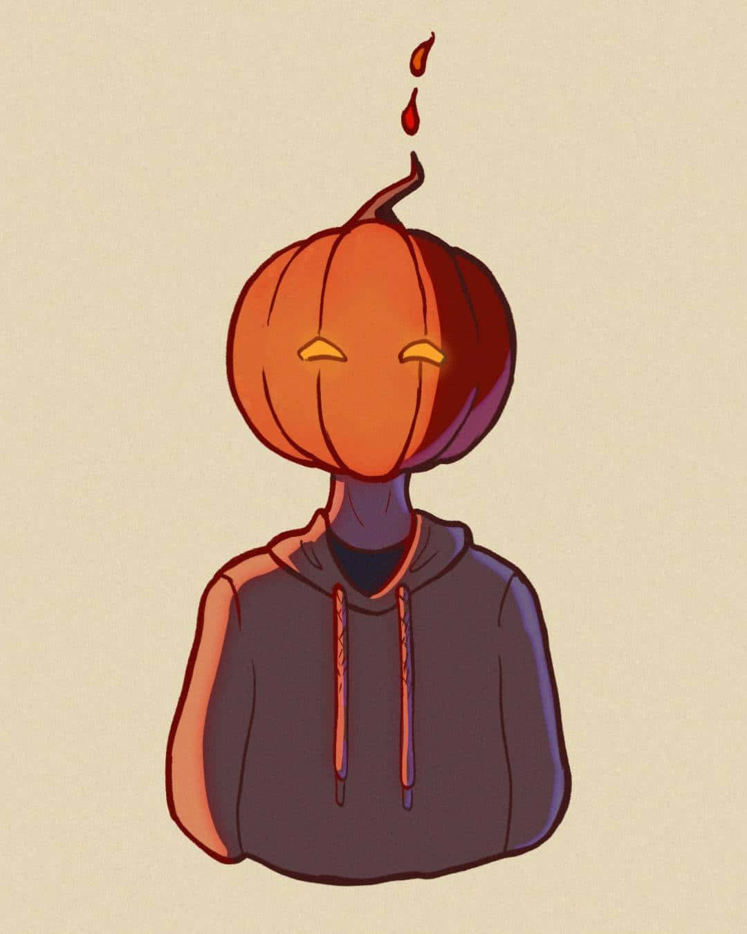 Cartoon Pumpkin Head Picture