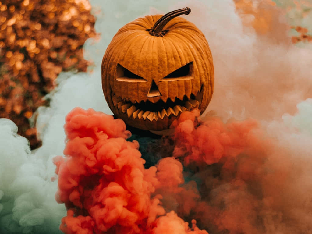 Smoky Pumpkin Head Picture