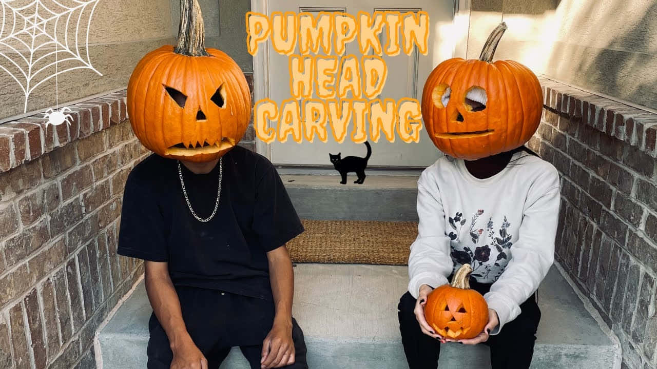 Pumpkin Head Carving Picture