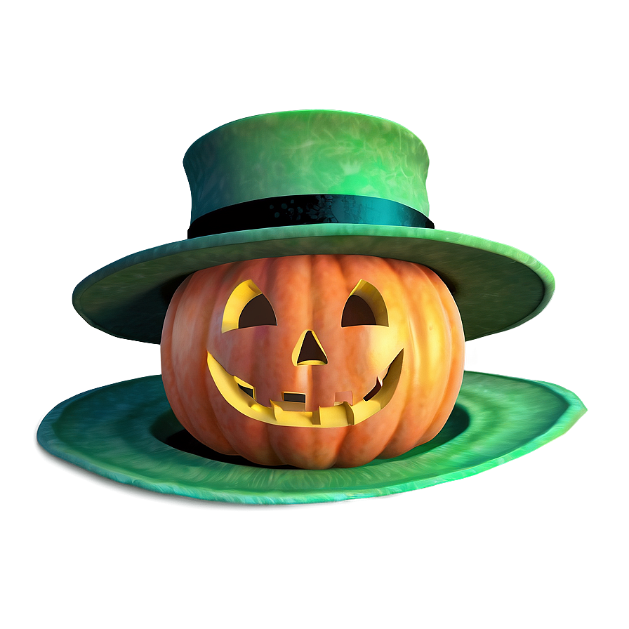 Pumpkin In A Hat Png Pdo95 PNG