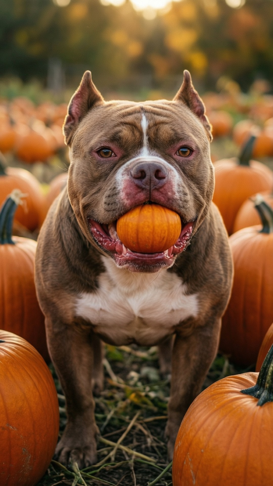 Græskar Mark American Bully Wallpapers