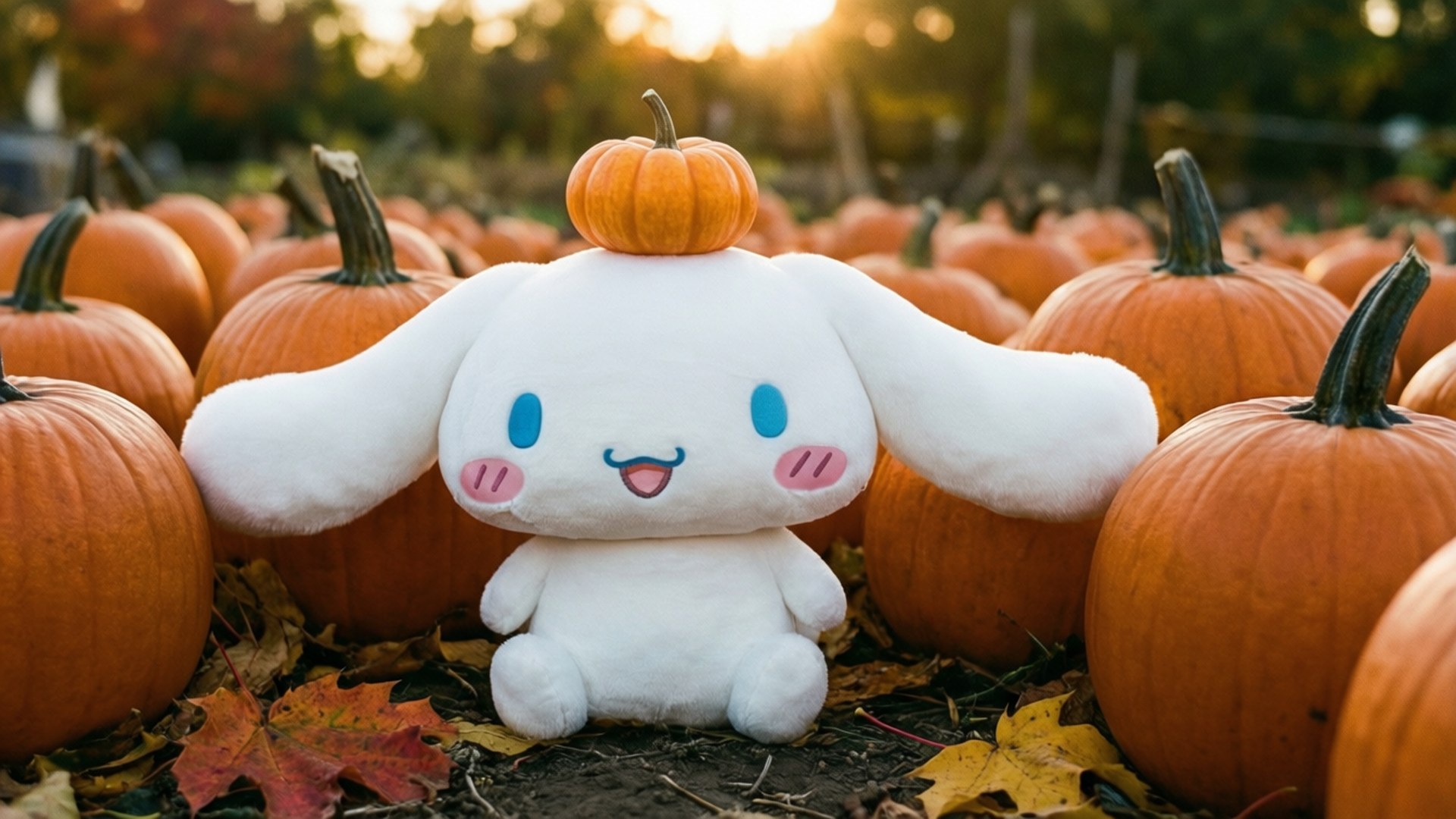 Pumpaodling Cinnamoroll Bakgrundsbilder