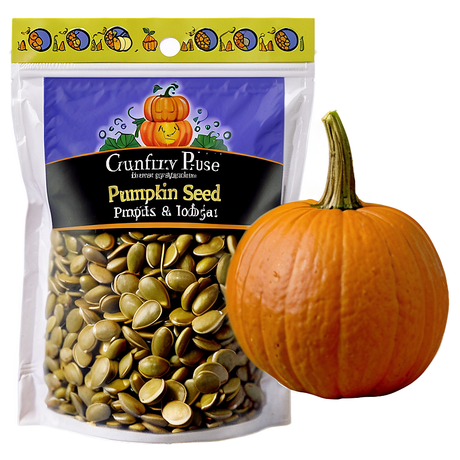 Pumpkin Seed Packet Png 04292024 PNG