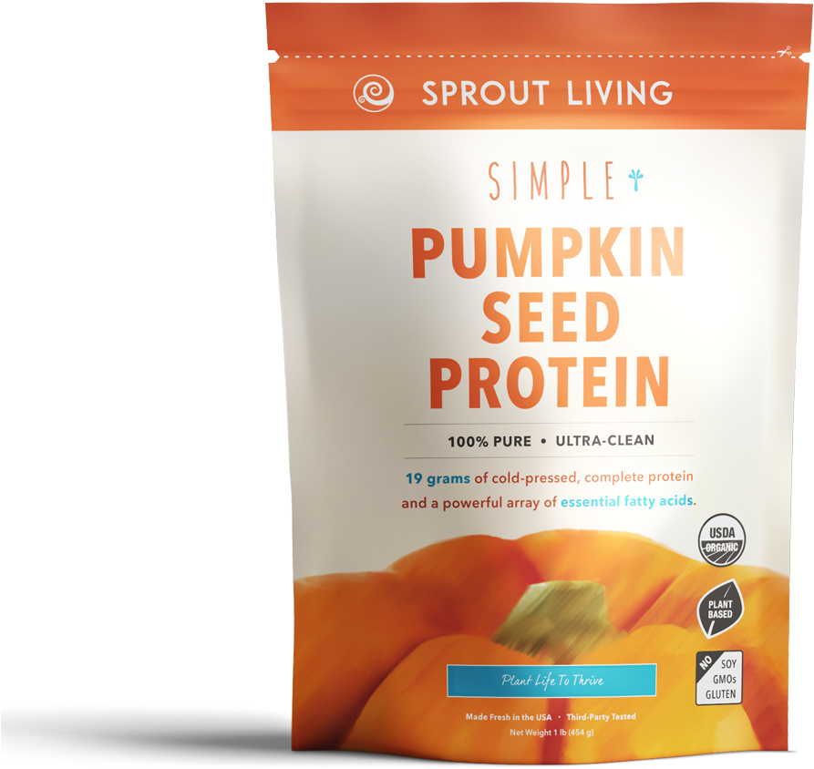 Pumpkin Seed Protein Powder Package PNG