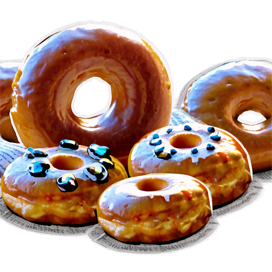 Pumpkin Spice Donut Png Rph49 PNG