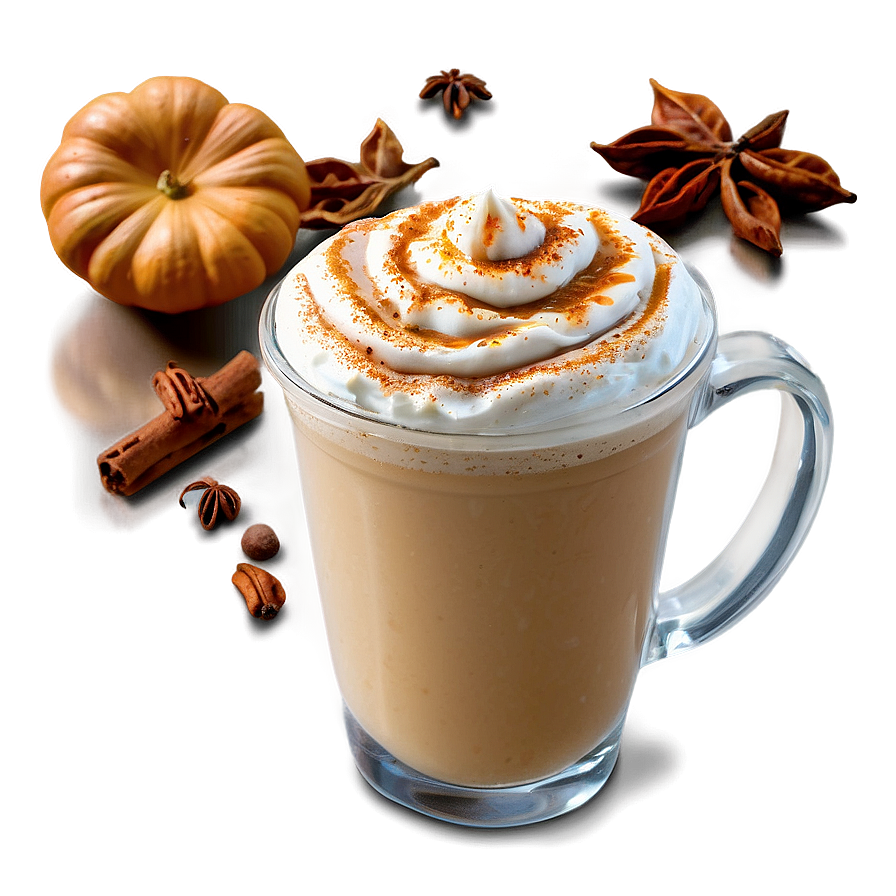 Pumpkin Spice Latte D PNG