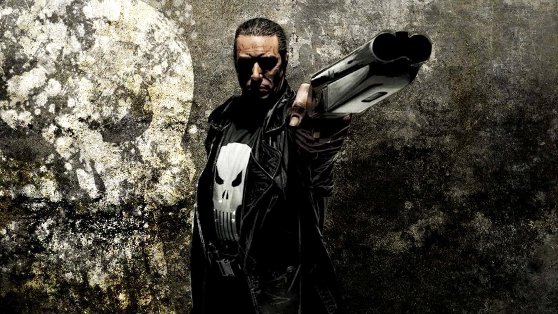 Show Your Support With The Punisher Desktop Wallpaper Wallpaper