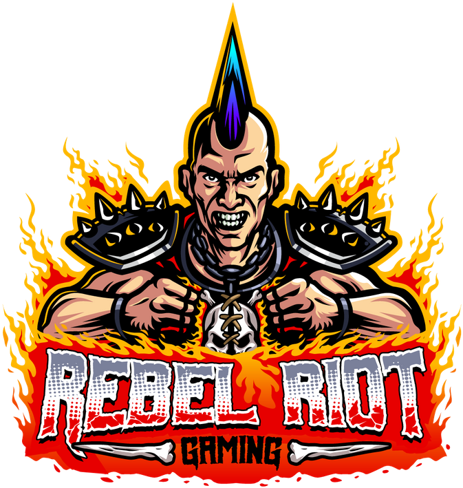 Punk Gamer Rebel Riot PNG