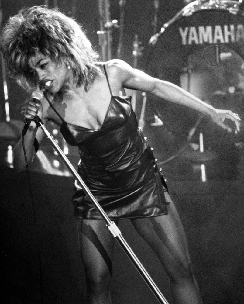 Punk Rock Icon Tina Turner Wallpaper