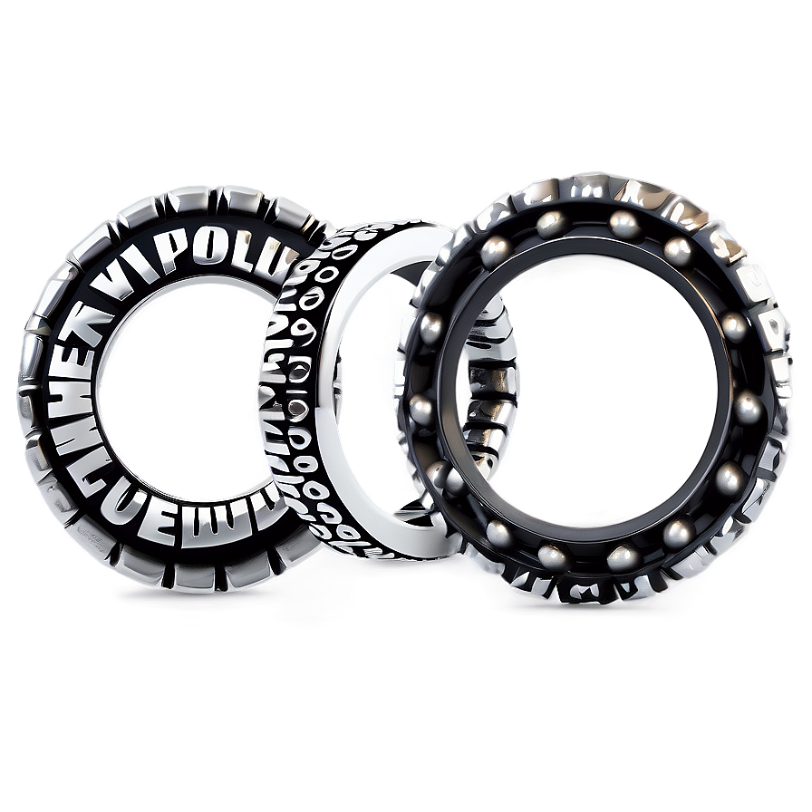 Download Punk Rock Rings Png Xux | Wallpapers.com