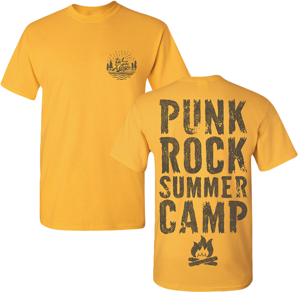 Punk Rock Summer Camp Lakers T Shirt PNG