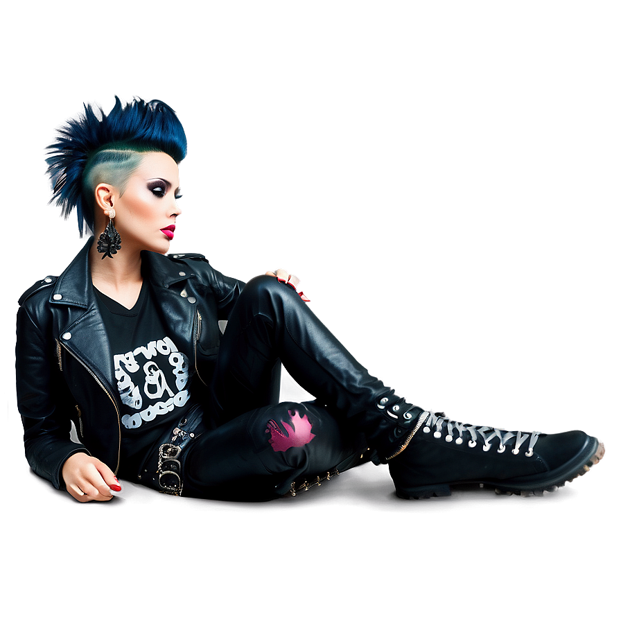 Download Punk Style Model Png Nbm | Wallpapers.com