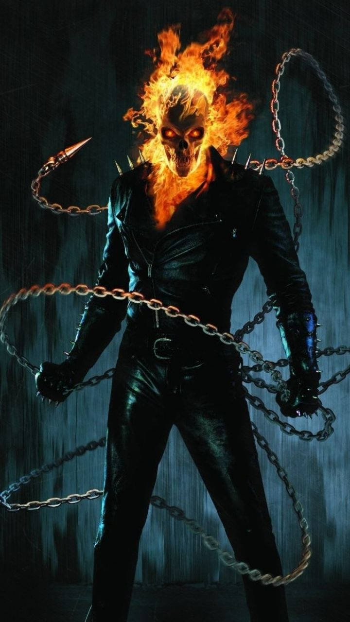Punky Ghost Rider Background