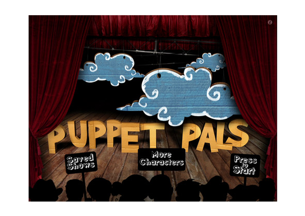 Puppet Theater Menu Screen PNG