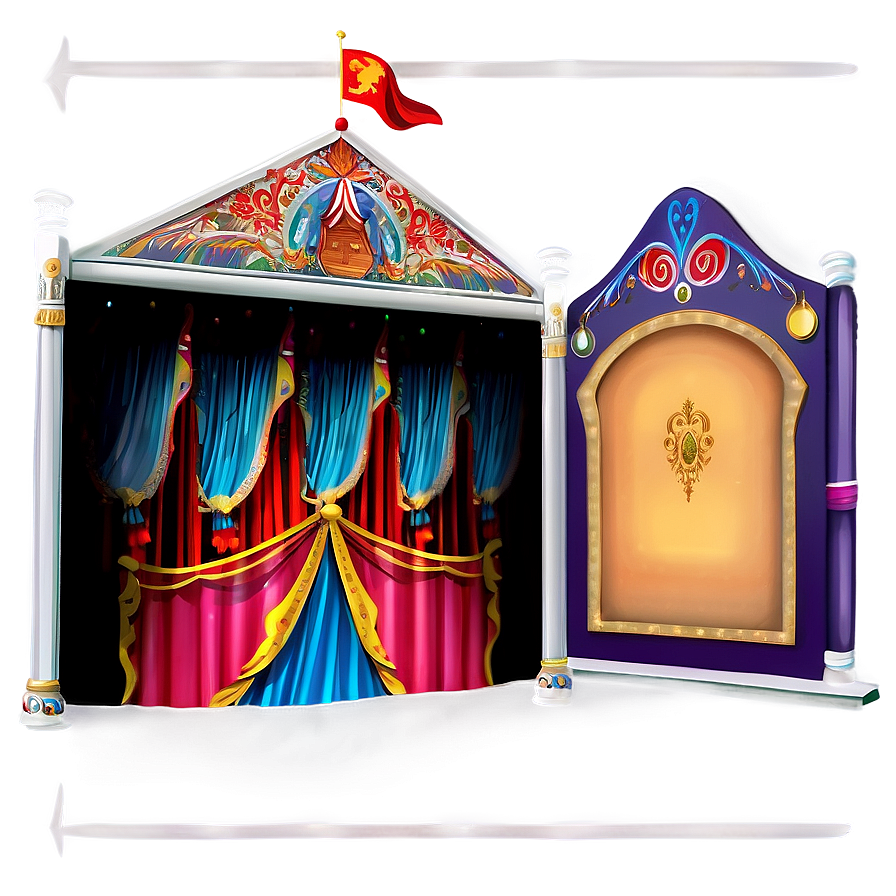 Puppet Theatre Stage Png Rad31 PNG