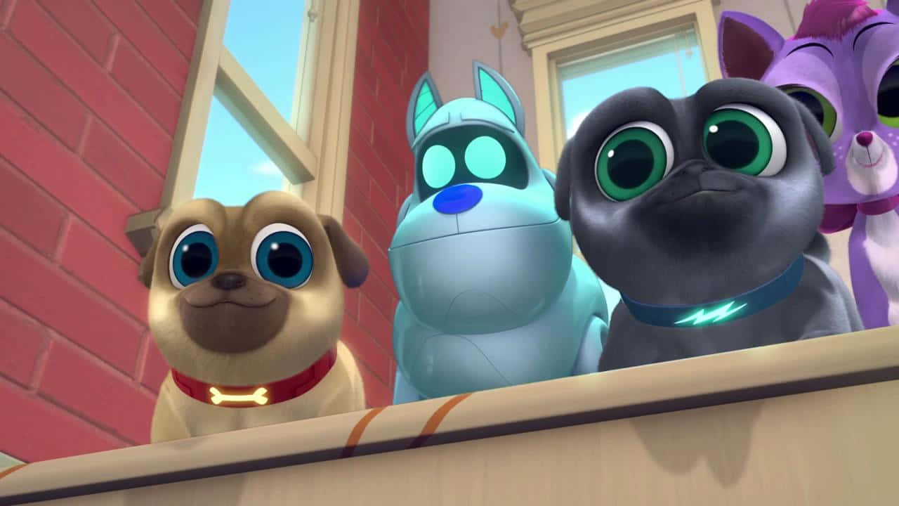 Get Out There And Explore With Puppy Dog Pals! Wallpaper