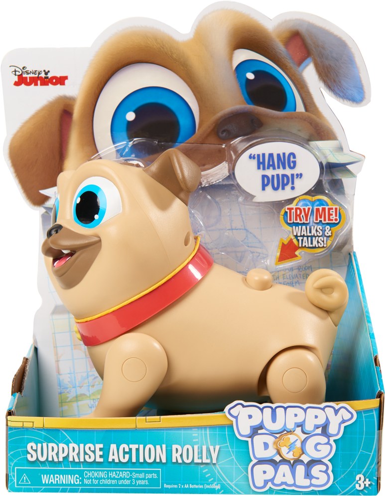 Puppy Dog Pals Rolly Toy Packaging PNG