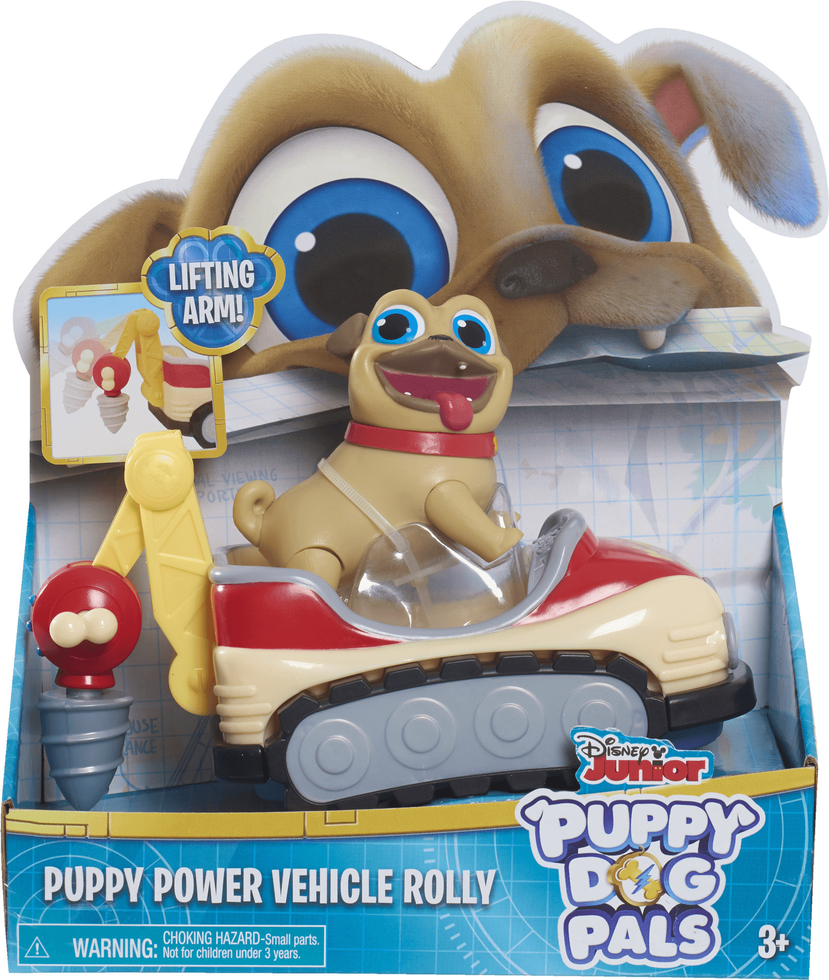 Puppy Dog Pals Rolly Toy Vehicle PNG