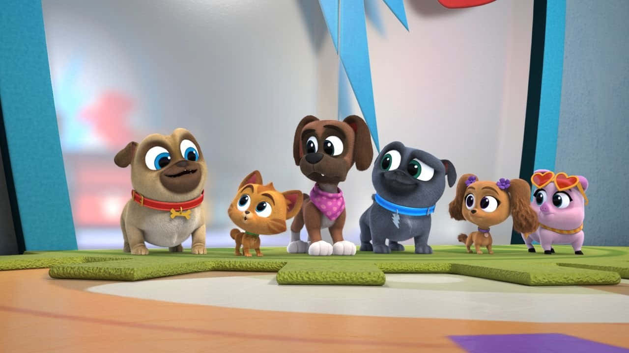 "the Puppy Dog Pals Are Full Of Energy And Ready To Adventure!" Wallpaper