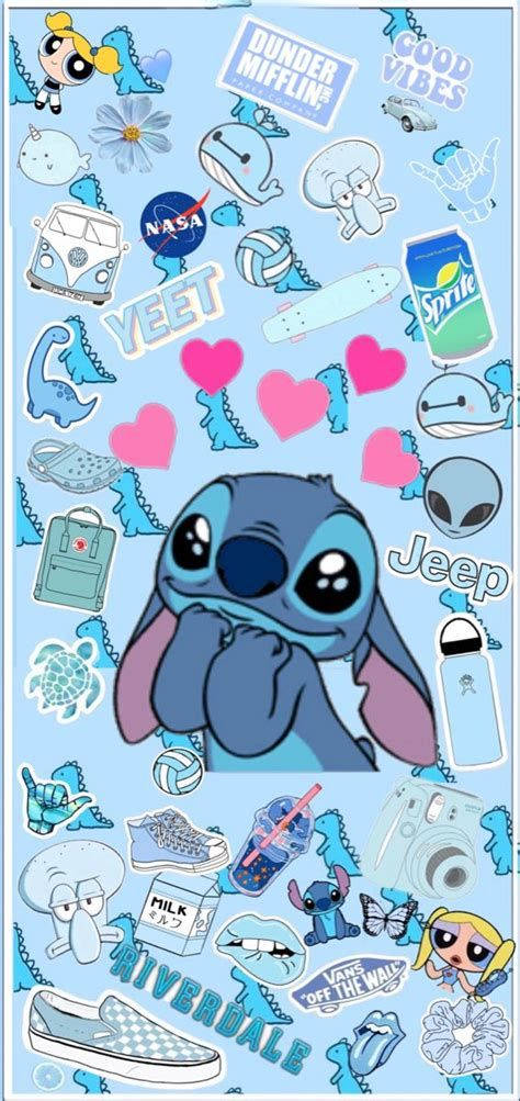 100+] Stitch Collage Wallpapers