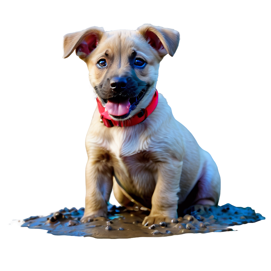 Puppy In Mud Png Ykq PNG
