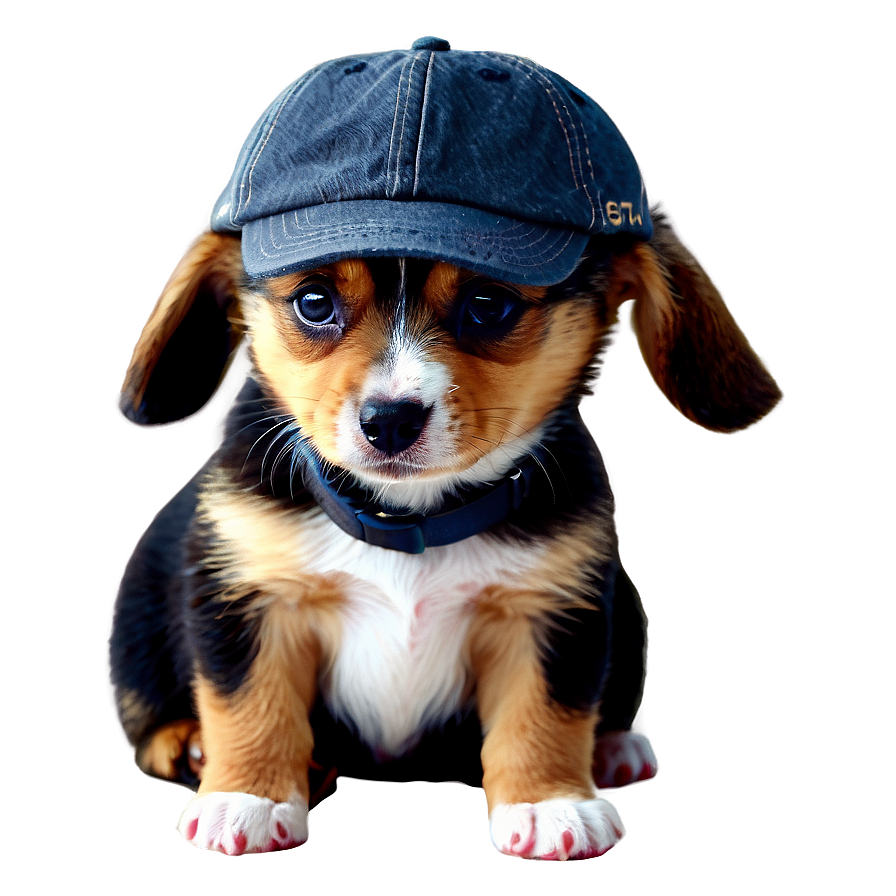 Puppy With Hat Png Etu99 PNG