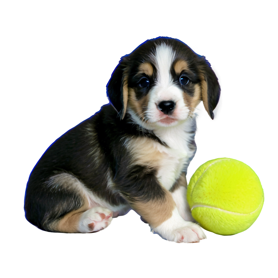 Puppy With Toy Png Yhu PNG