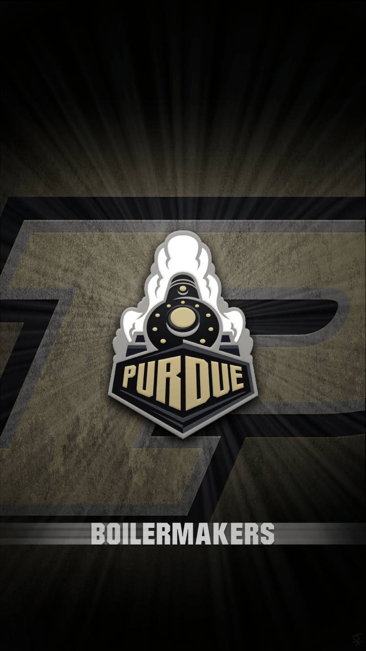 Purdue University Mascot In Dark Abstract Wallpaper