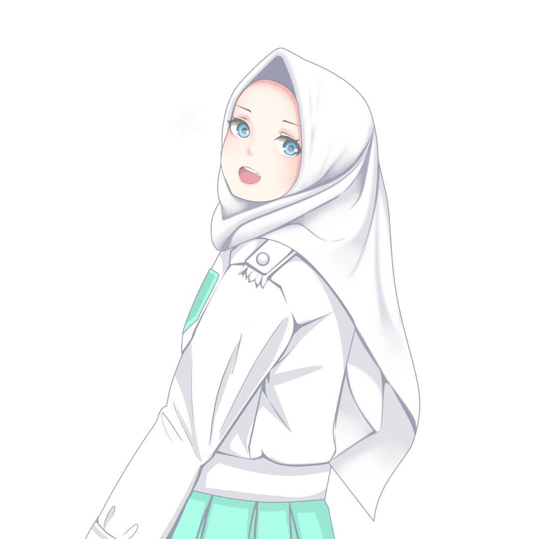 Pure Anime Hijab Girl