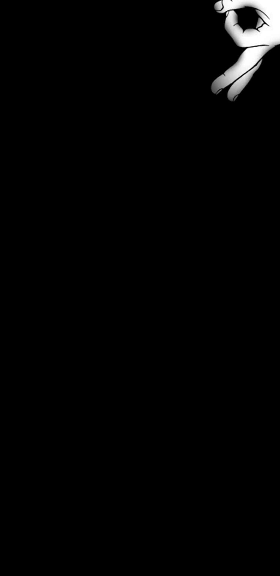 Dedospuros En Negro Oled. Fondo de pantalla