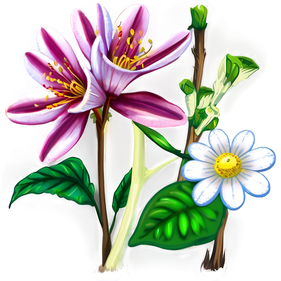 Pure Blossom Sketch Png Txl81 PNG