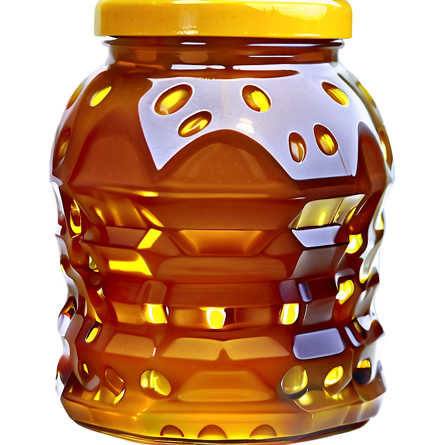 Pure Organic Honey Jar Png 28 PNG