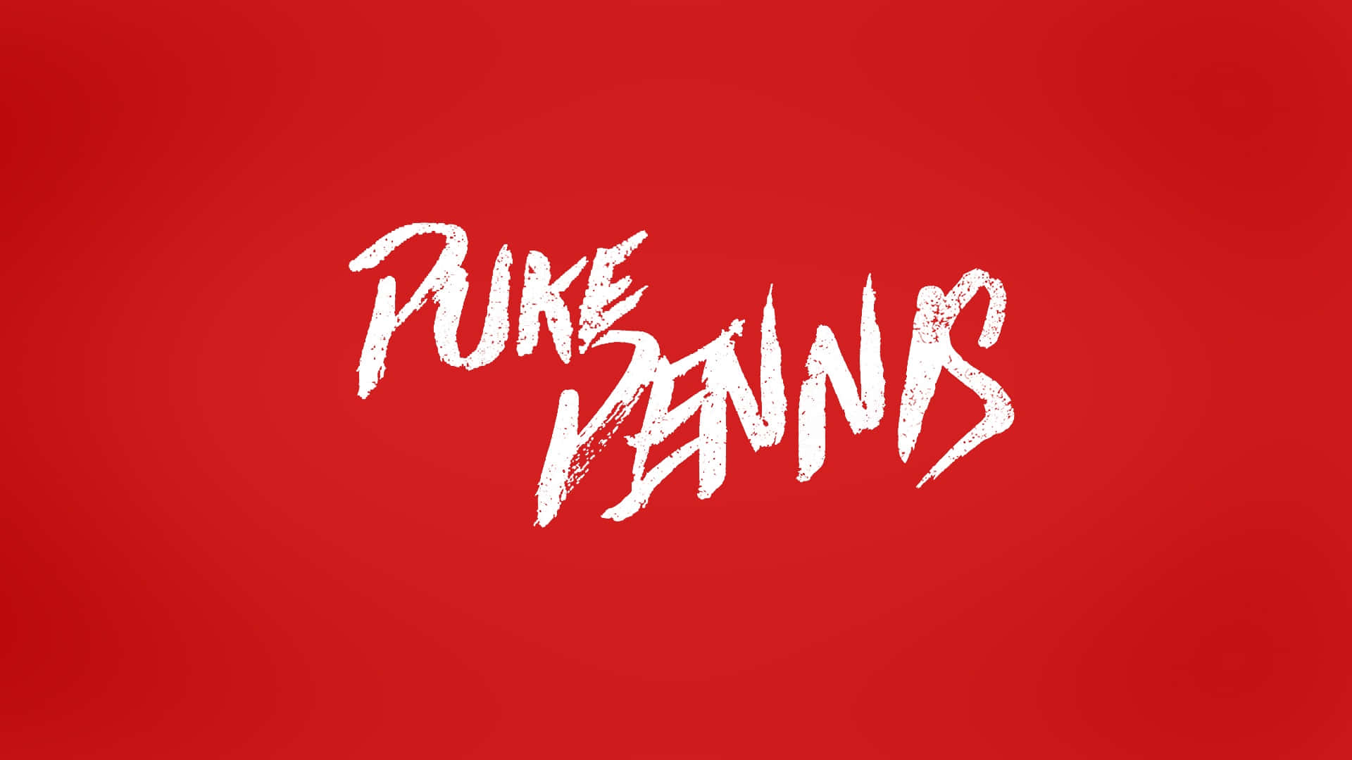 Pure Pain Logo Rød Bakgrunn Bakgrunnsbildet