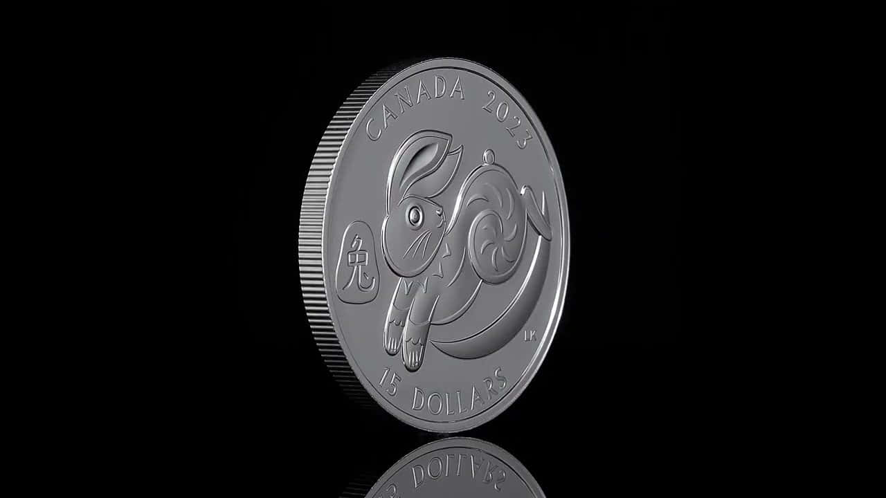 Pure Silver Coin Wallpaper