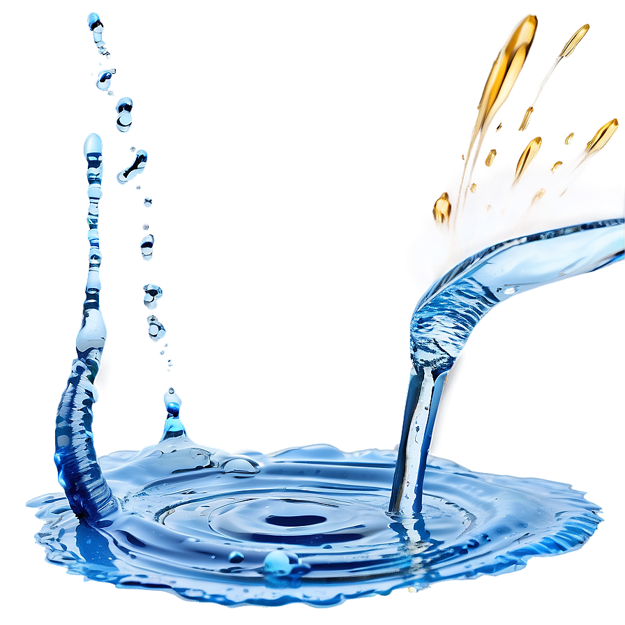 Pure Water Splash Png 05042024 PNG