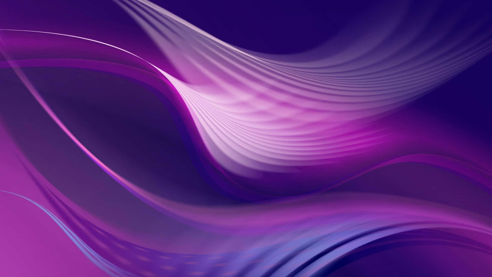 Hermosaobra De Arte Abstracta En Color Púrpura