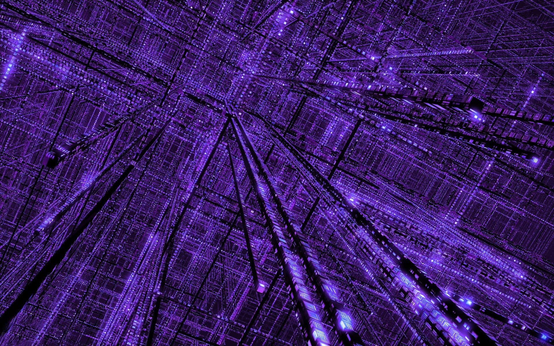 Lilaabstrakte Matrix Wallpaper