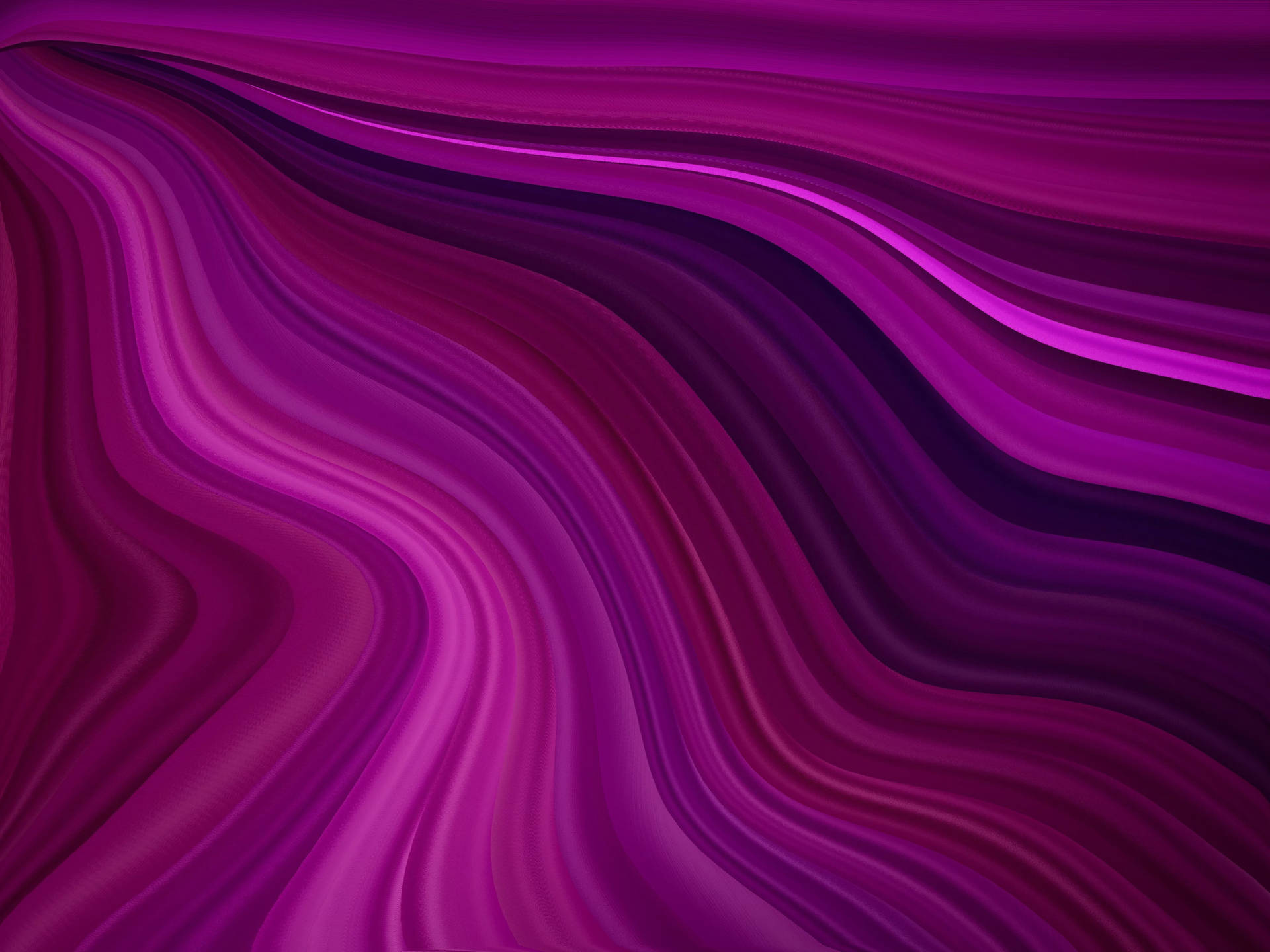 Purple Abstract Waves