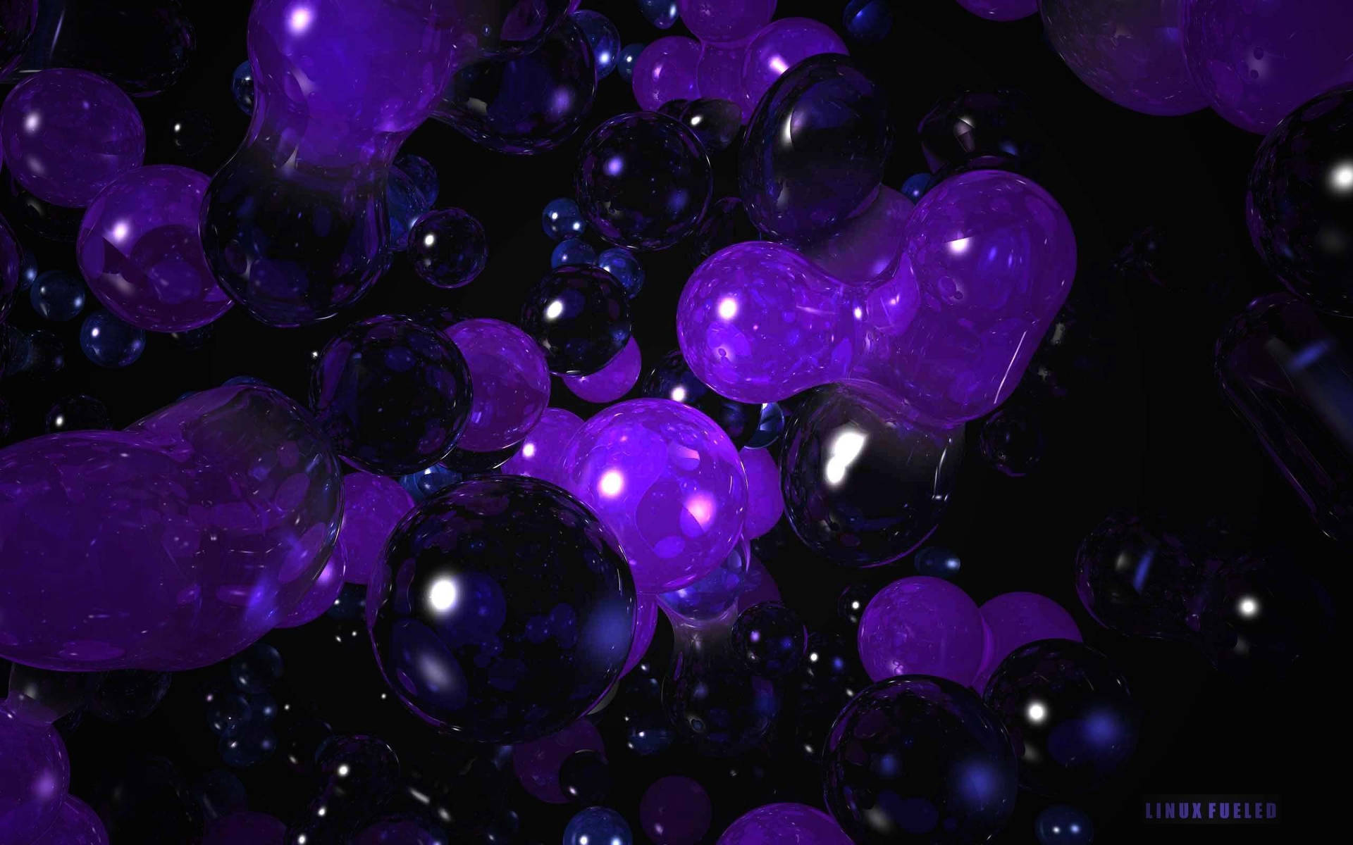 Purple Aesthetic Abstract Balloons