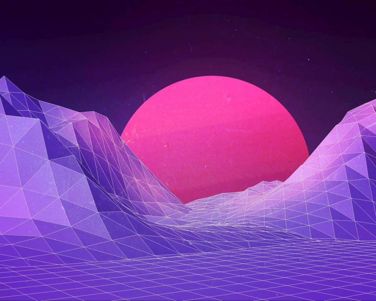 "Soft lavender tones lend a modern aesthetic to this advanced computer." Wallpaper