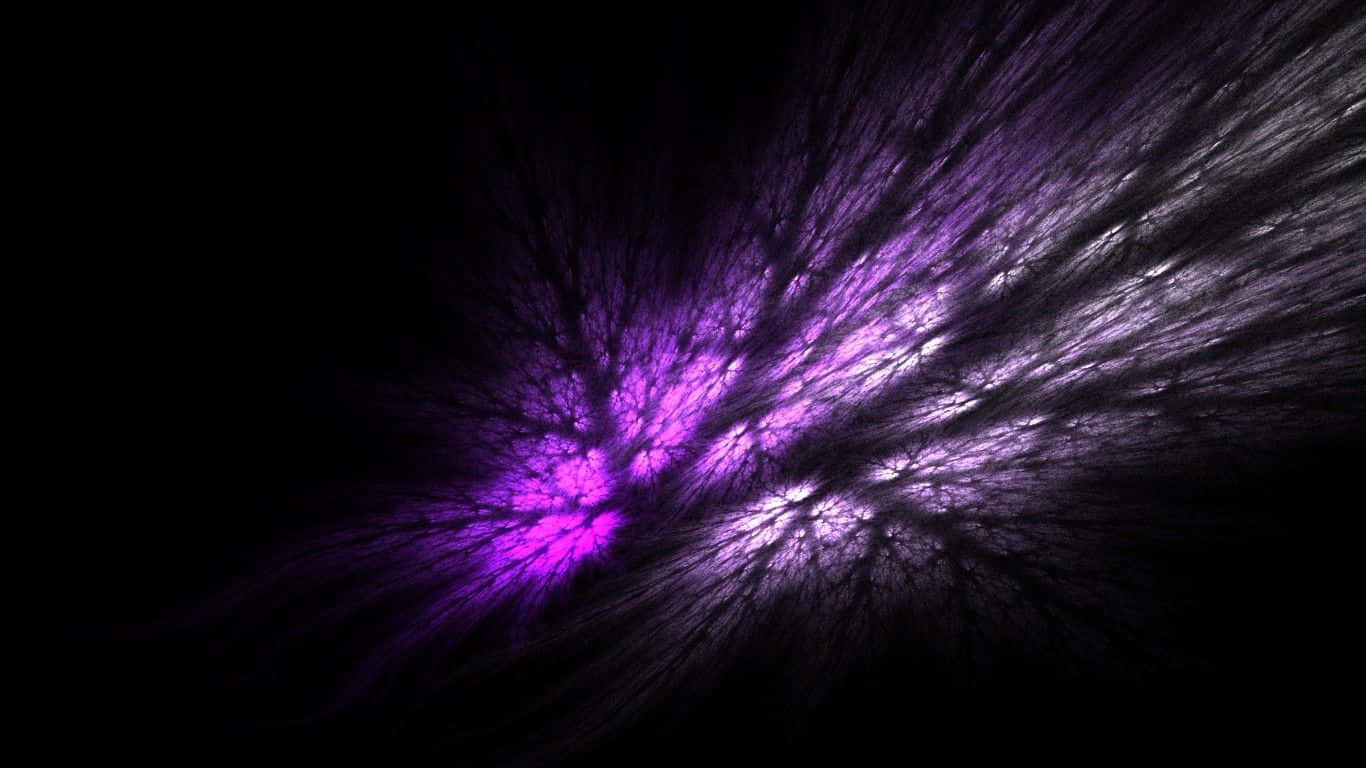 Purple And Black Abstract Background