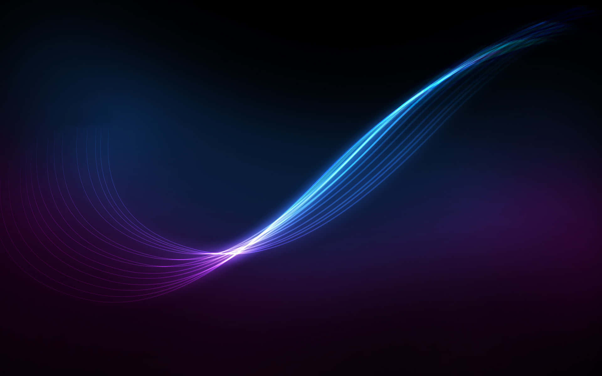 Purple And Black Abstract Flow Background